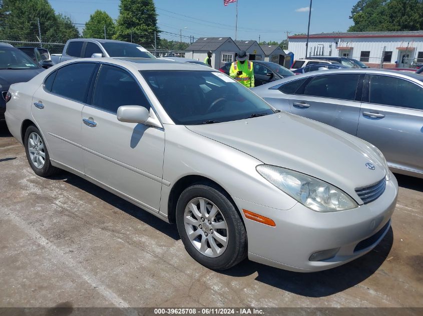 2004 Lexus Es 330 VIN: JTHBA30GX45048231 Lot: 39625708