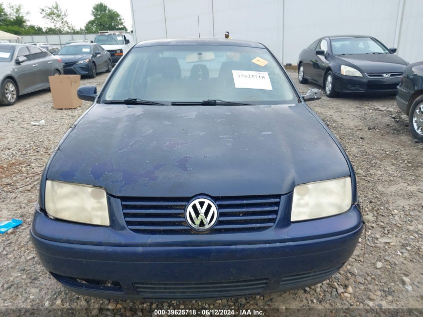 2001 Volkswagen Jetta Wolfsburg VIN: 3VWPD69M61M169866 Lot: 39625718