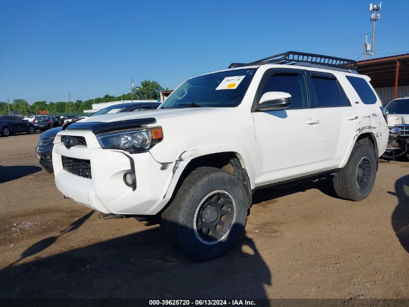 2014 Toyota 4Runner Sr5 VIN: JTEBU5JRXE5196672 Lot: 39625720