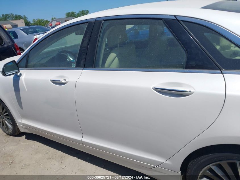 2014 Lincoln Mkz VIN: 3LN6L2G93ER818052 Lot: 39625721