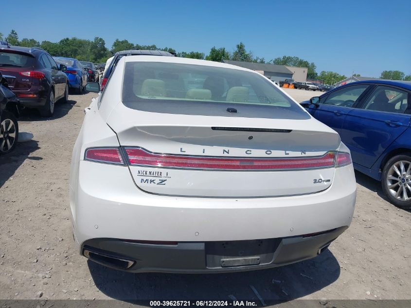 2014 Lincoln Mkz VIN: 3LN6L2G93ER818052 Lot: 39625721