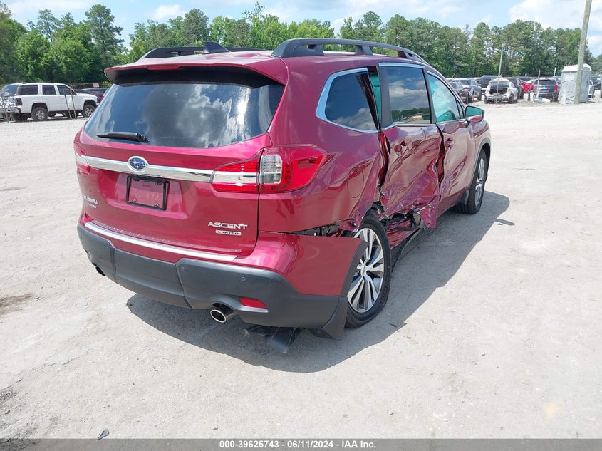 2020 Subaru Ascent Limited VIN: 4S4WMAPD5L3481293 Lot: 39625743