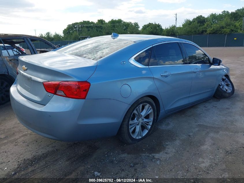 2014 Chevrolet Impala 1Lt VIN: 1G1115SL9EU103867 Lot: 39625752