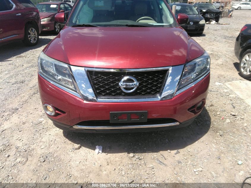 2015 Nissan Pathfinder Platinum VIN: 5N1AR2MM7FC611357 Lot: 39625756