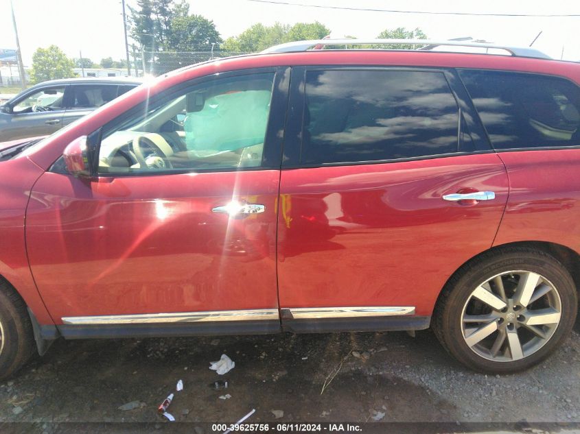 2015 Nissan Pathfinder Platinum VIN: 5N1AR2MM7FC611357 Lot: 39625756