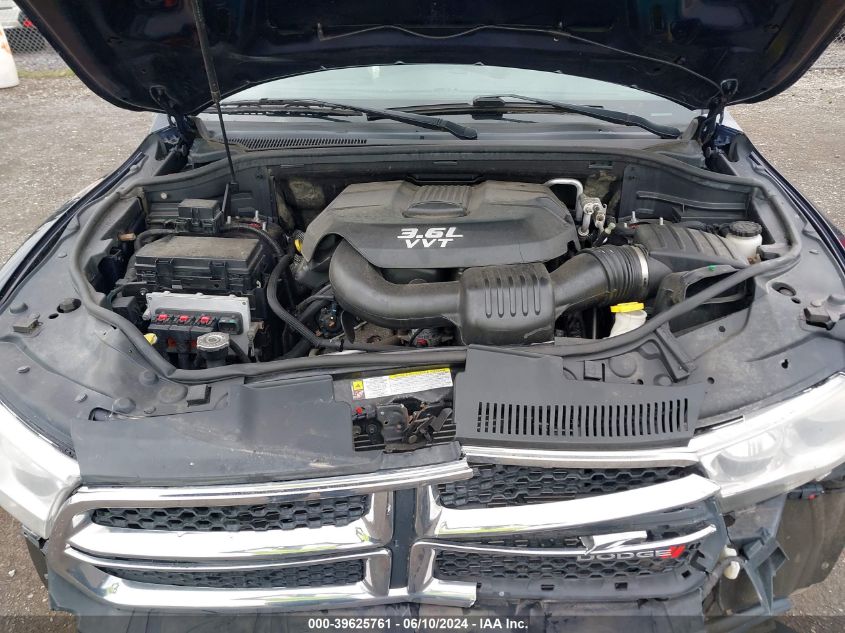 2013 Dodge Durango Crew VIN: 1C4RDJDGXDC616561 Lot: 39625761