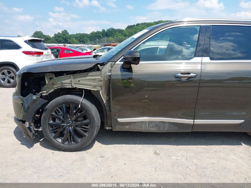 2020 Kia Telluride Sx VIN: 5XYP5DHC3LG049455 Lot: 39625815