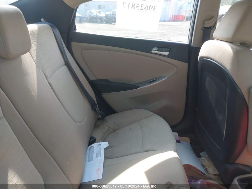 2015 Hyundai Accent Gls VIN: KMHCT4AE5FU932455 Lot: 39625817