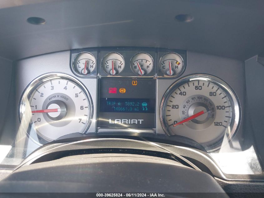 2009 Ford F-150 Lariat VIN: 1FTPW12V79FA56362 Lot: 39625824