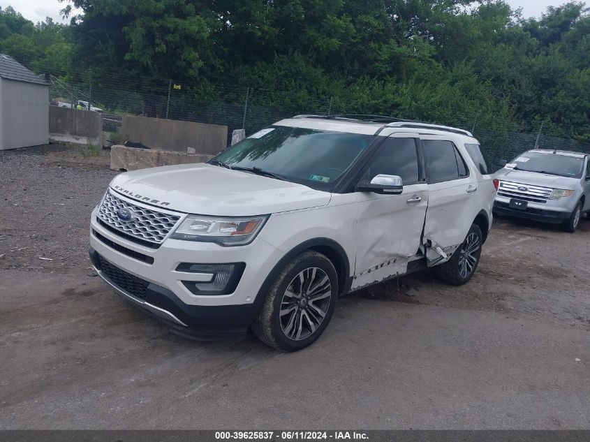 2016 Ford Explorer Platinum VIN: 1FM5K8HT9GGC53649 Lot: 39625837