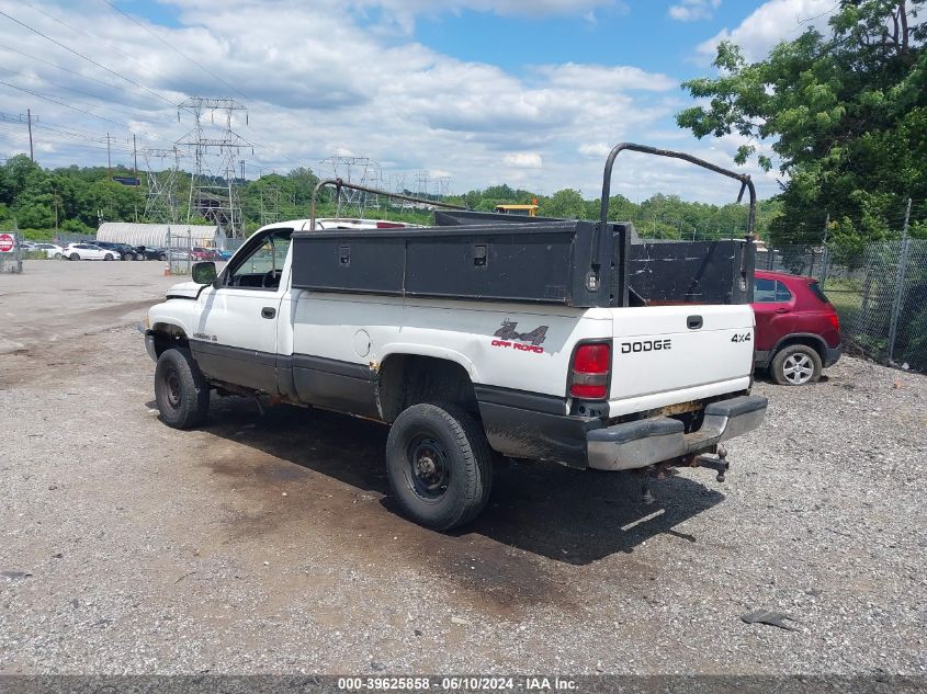 1B7KF26Z1VJ629065 | 1997 DODGE RAM 2500