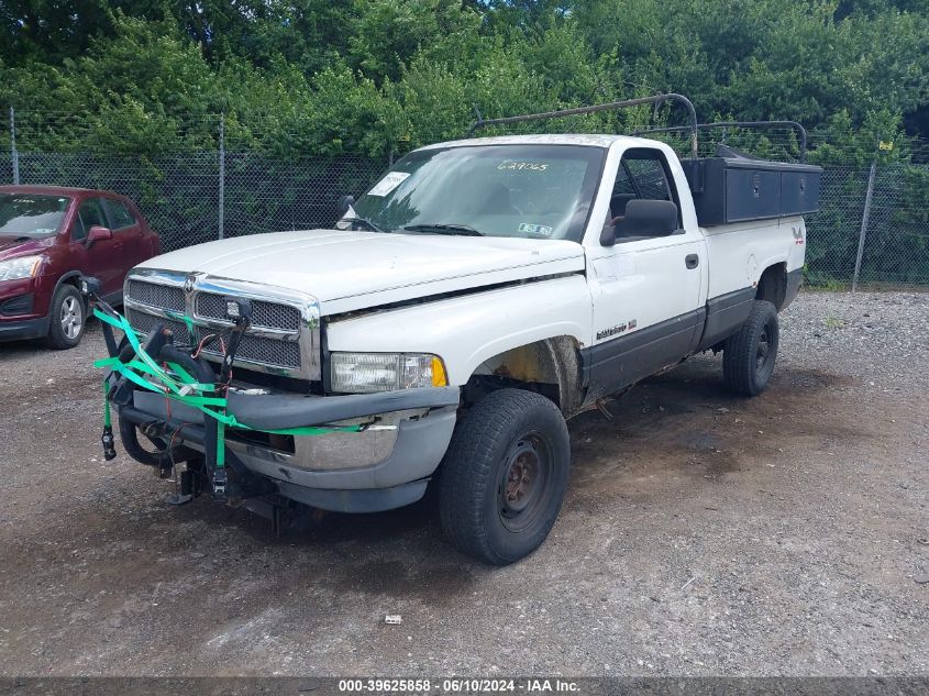 1997 Dodge Ram 2500 Lt VIN: 1B7KF26Z1VJ629065 Lot: 39625858