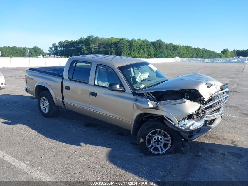 2004 Dodge Dakota Slt VIN: 1D7HG48N94S657448 Lot: 39625861