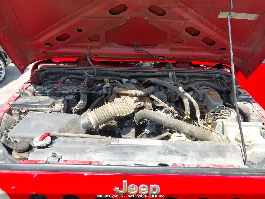 2009 Jeep Wrangler Unlimited X VIN: 1J4GB39109L744077 Lot: 39625865