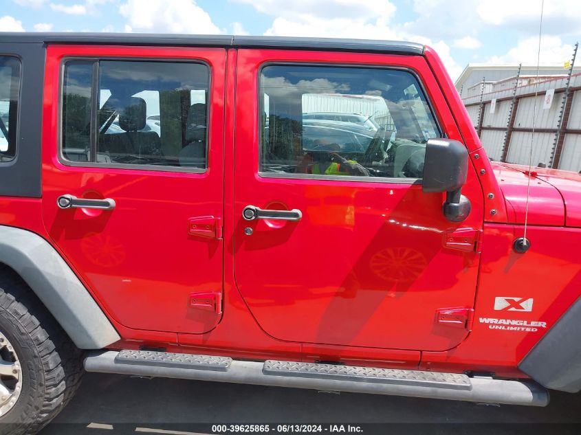 2009 Jeep Wrangler Unlimited X VIN: 1J4GB39109L744077 Lot: 39625865