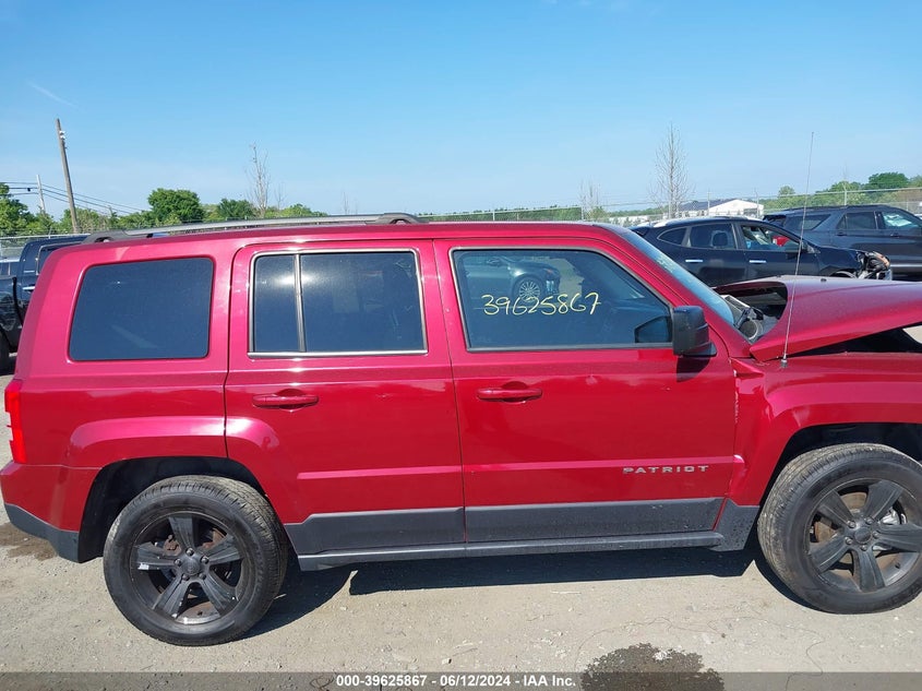 VIN 1C4NJRFB0HD174915 2017 JEEP PATRIOT LATITUDE
