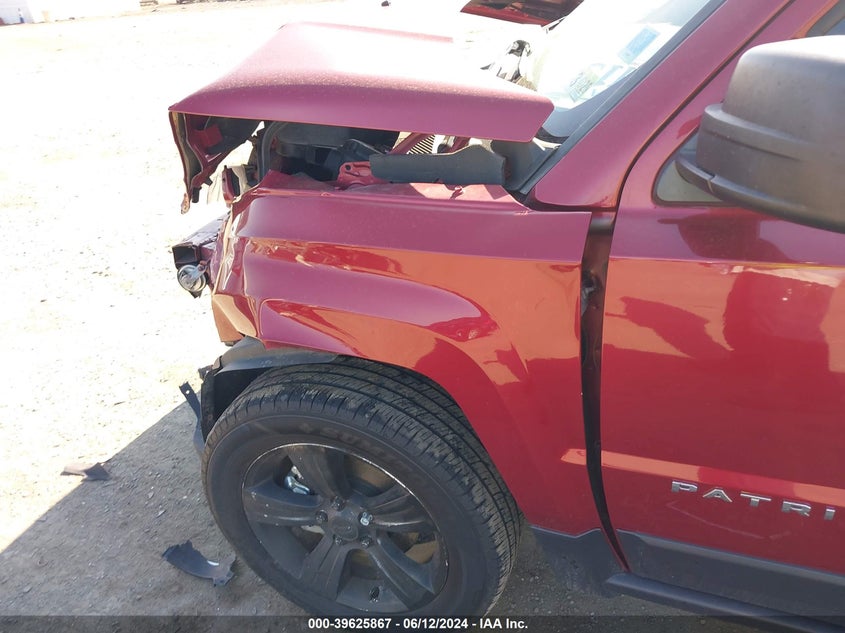 VIN 1C4NJRFB0HD174915 2017 JEEP PATRIOT LATITUDE