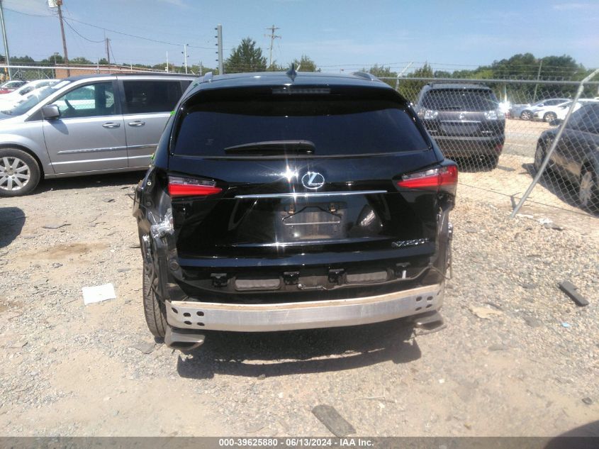 2016 Lexus Nx 200T VIN: JTJBARBZ1G2082791 Lot: 39625880