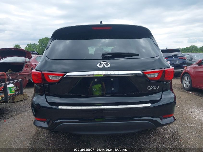 2018 Infiniti Qx60 VIN: 5N1DL0MM7JC516289 Lot: 39625907