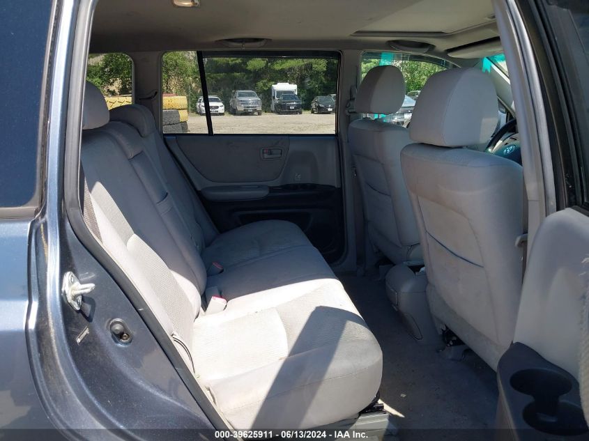 2005 Toyota Highlander V6 VIN: JTEEP21A950096072 Lot: 39625911