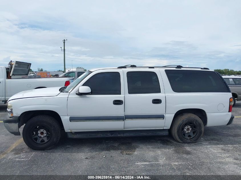 2004 Chevrolet Suburban 1500 Ls VIN: 3GNEC16Z24G101333 Lot: 39625914