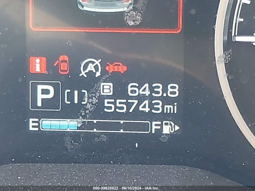 2019 Subaru Forester Premium VIN: JF2SKAEC1KH589822 Lot: 39625922