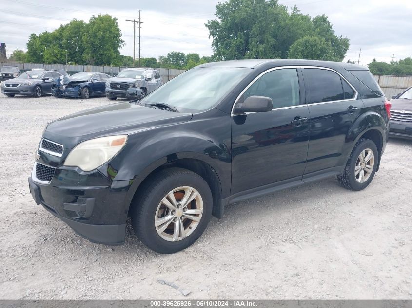 2012 Chevrolet Equinox Ls VIN: 2GNALBEK3C1153926 Lot: 39625926