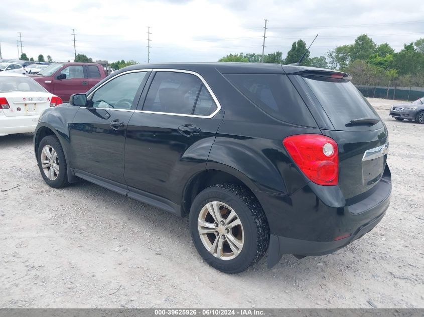 2012 Chevrolet Equinox Ls VIN: 2GNALBEK3C1153926 Lot: 39625926