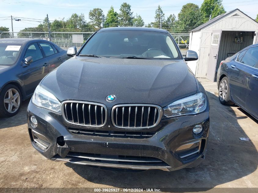 2016 BMW X6 xDrive35I VIN: 5UXKU2C58G0N78260 Lot: 39625927