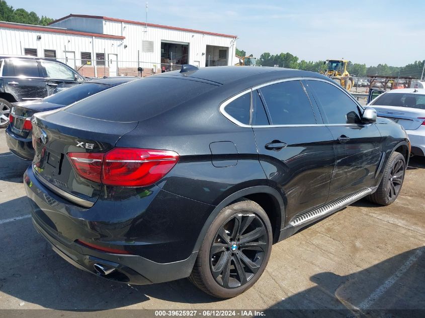 2016 BMW X6 xDrive35I VIN: 5UXKU2C58G0N78260 Lot: 39625927