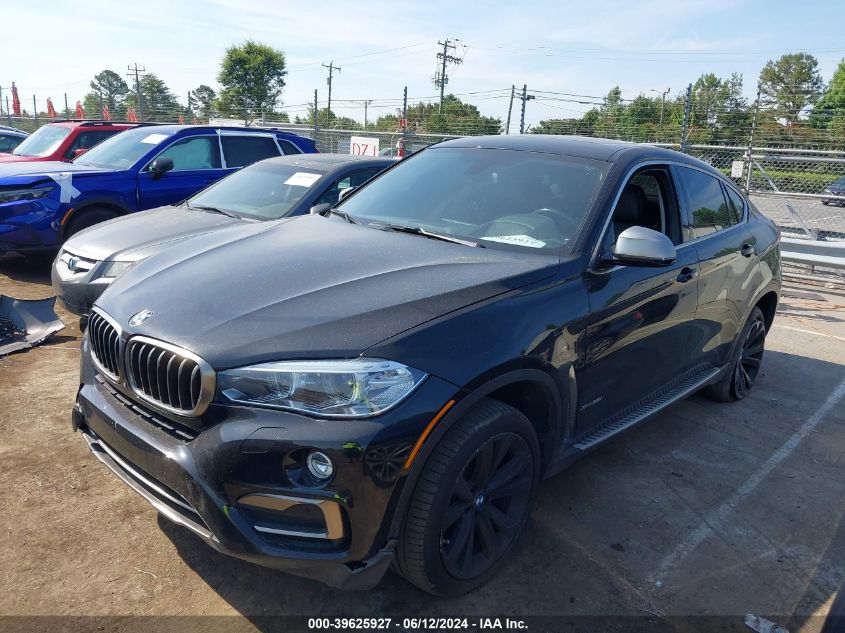 2016 BMW X6 xDrive35I VIN: 5UXKU2C58G0N78260 Lot: 39625927