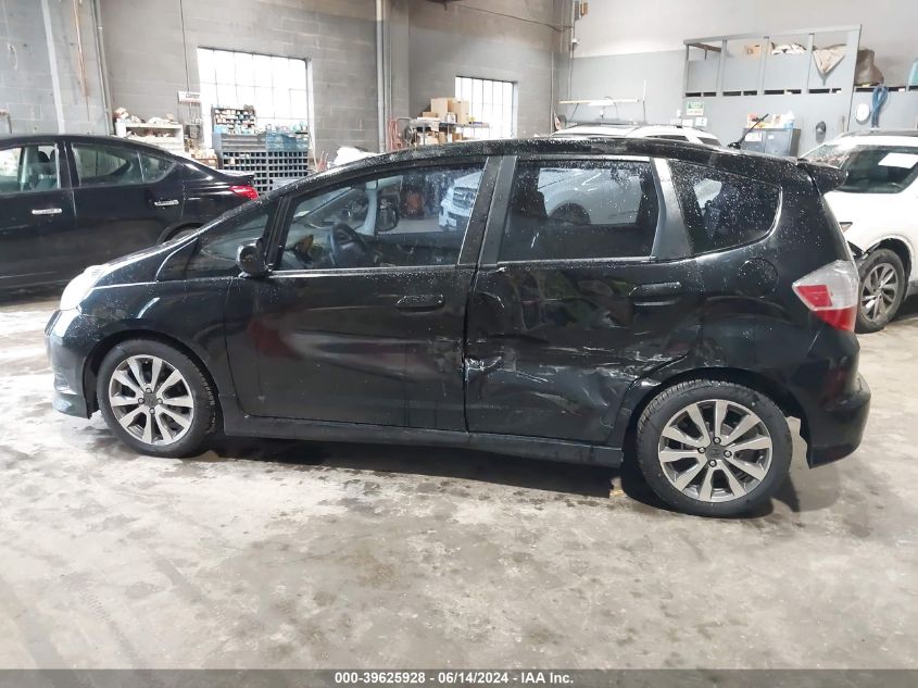 2013 Honda Fit Sport VIN: JHMGE8H55DC001274 Lot: 39625928