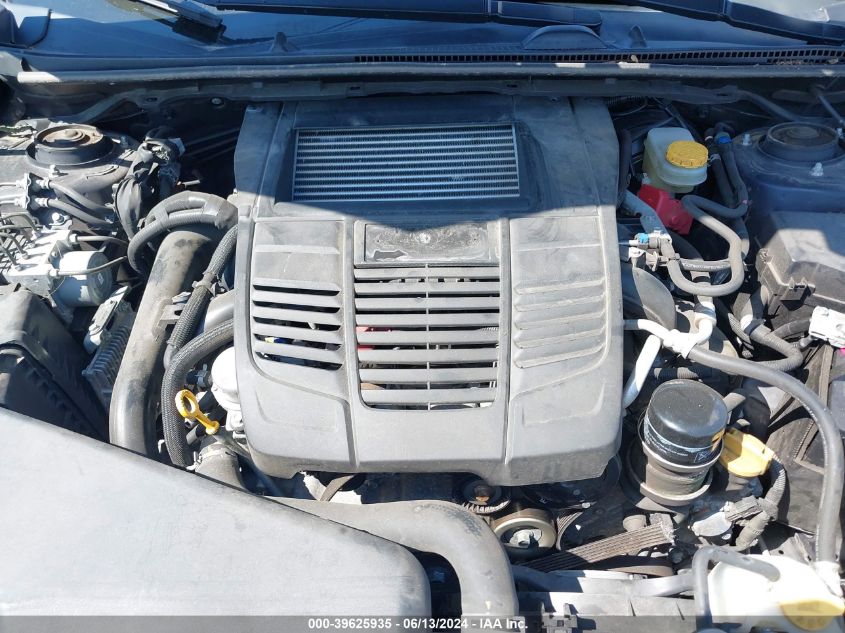 2018 Subaru Wrx Limited VIN: JF1VA1L61J8829368 Lot: 39625935