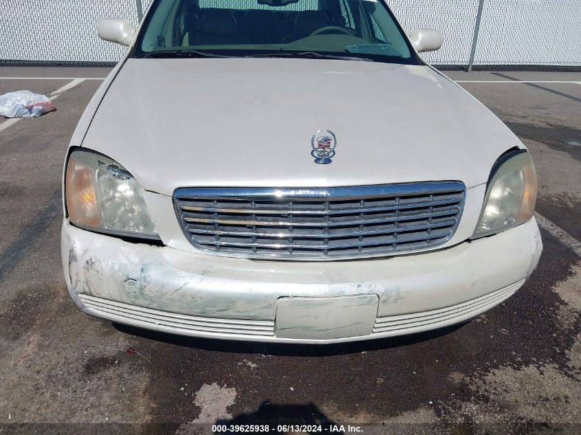 2001 Cadillac Deville Standard W/W20 VIN: 1G6KD54Y51U231662 Lot: 39625938