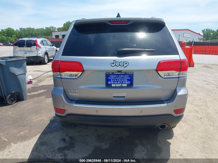 2018 JEEP GRAND CHEROKEE LIMITED 4X4 - 1C4RJFBG9JC331600