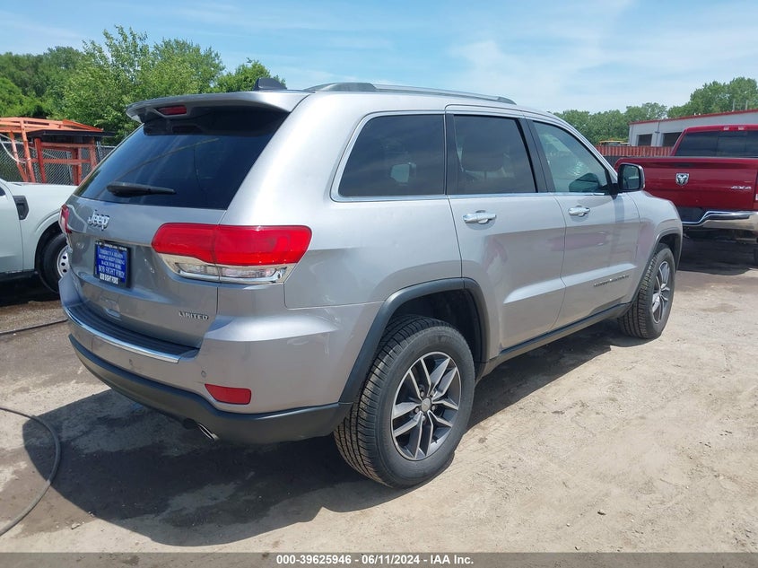 2018 JEEP GRAND CHEROKEE LIMITED 4X4 - 1C4RJFBG9JC331600