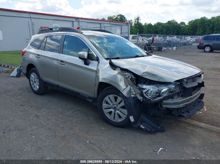 2015 Subaru Outback 2.5I Premium VIN: 4S4BSACC9F3330110 Lot: 39625959