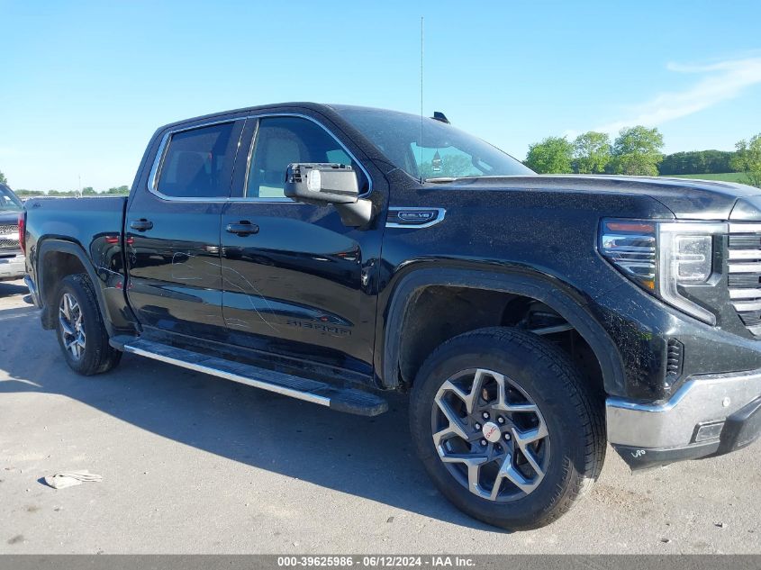 2022 GMC Sierra 1500 4Wd Short Box Slt VIN: 3GTUUDED6NG661981 Lot: 39625986