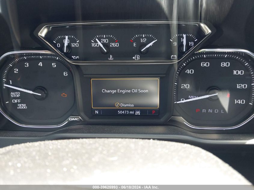 2019 GMC Sierra 1500 Sle VIN: 1GTR9BED5KZ341333 Lot: 39625993