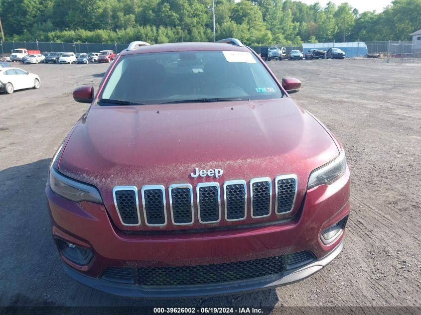 2019 Jeep Cherokee Latitude Plus 4X4 VIN: 1C4PJMLB5KD136863 Lot: 39626002