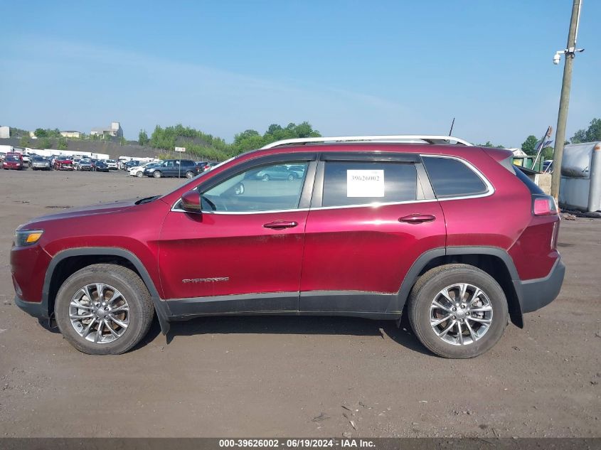 2019 Jeep Cherokee Latitude Plus 4X4 VIN: 1C4PJMLB5KD136863 Lot: 39626002