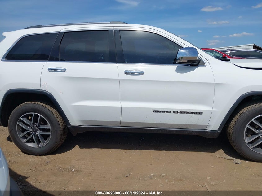 2019 Jeep Grand Cherokee Limited 4X4 VIN: 1C4RJFBG9KC542331 Lot: 39626006