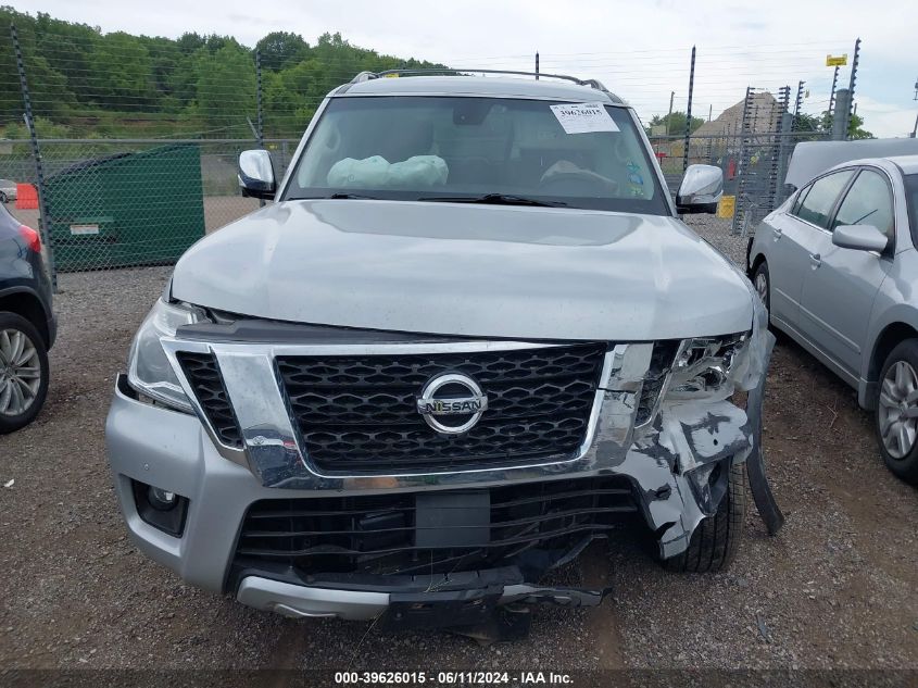 2017 Nissan Armada Platinum VIN: JN8AY2NE3H9707246 Lot: 39626015