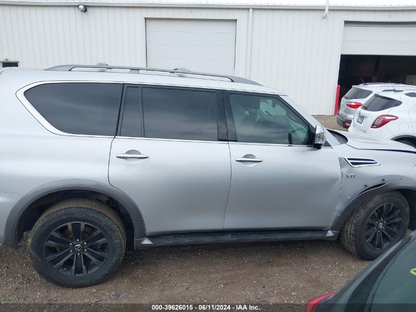 2017 Nissan Armada Platinum VIN: JN8AY2NE3H9707246 Lot: 39626015