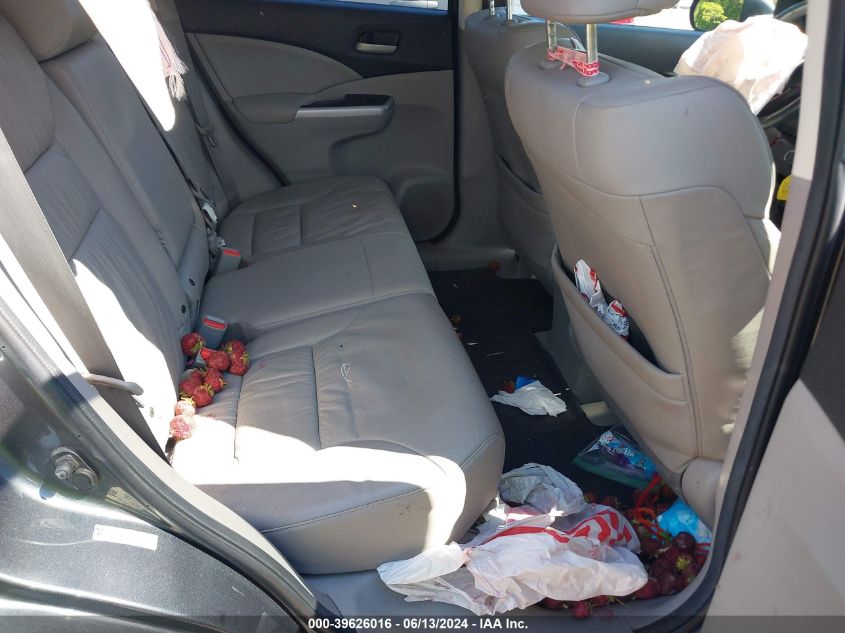 2013 Honda Cr-V Ex-L VIN: 2HKRM4H78DH645072 Lot: 39626016