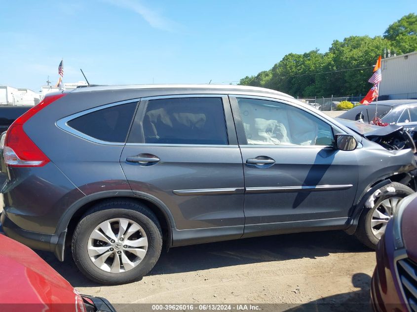 2013 Honda Cr-V Ex-L VIN: 2HKRM4H78DH645072 Lot: 39626016