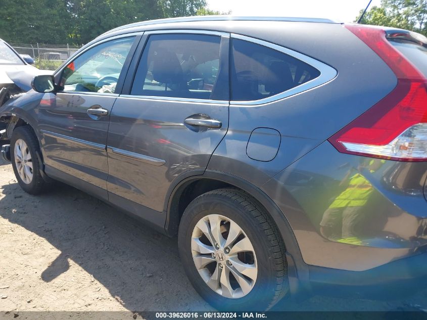 2013 Honda Cr-V Ex-L VIN: 2HKRM4H78DH645072 Lot: 39626016