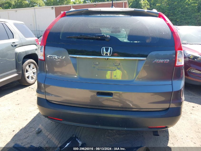 2013 Honda Cr-V Ex-L VIN: 2HKRM4H78DH645072 Lot: 39626016