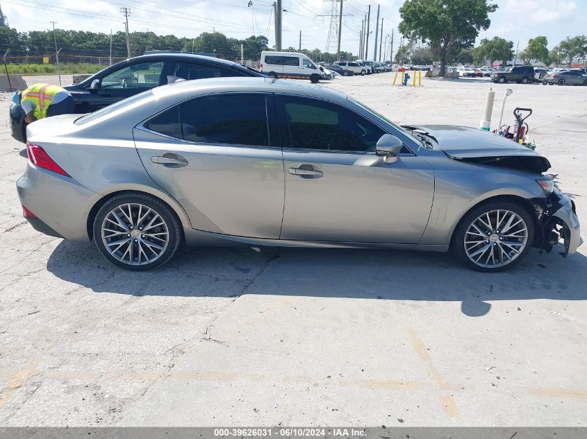 2015 Lexus Is 250 VIN: JTHBF1D27F5077810 Lot: 39626031