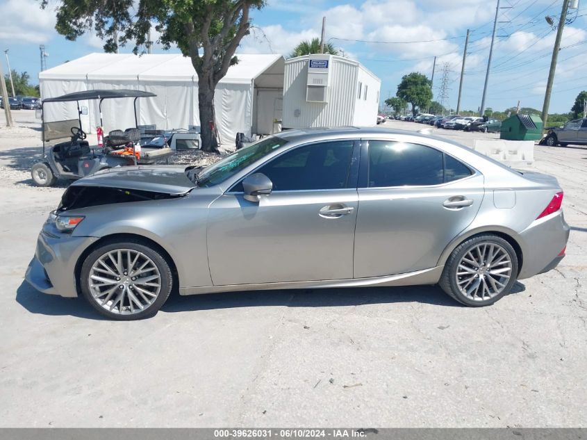 2015 Lexus Is 250 VIN: JTHBF1D27F5077810 Lot: 39626031
